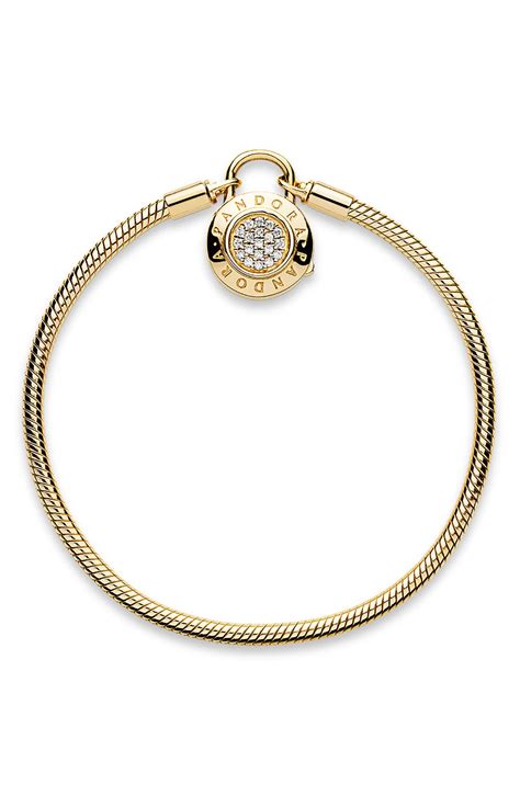 pandora signature padlock bracelet.